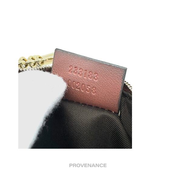 🔴 Gucci Key Pouch Cles - Micro GG Supreme Stars Red - Picture 6 of 7